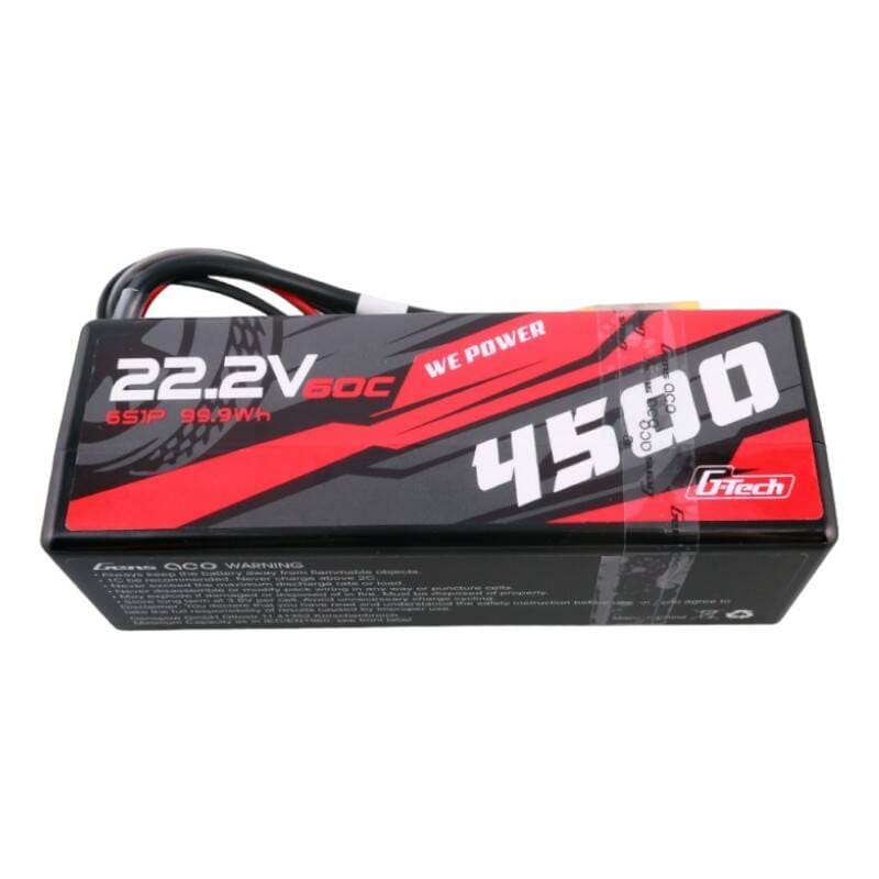 Gens ässä G-Tech 4500mAh 6S1P 22.2V 60C HardCase RC auto Lipo akku 14#