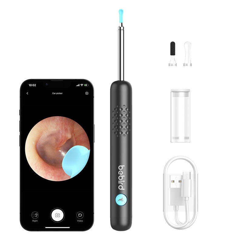 Smart Visual Ear-Clean Rod Bebird R1 musta