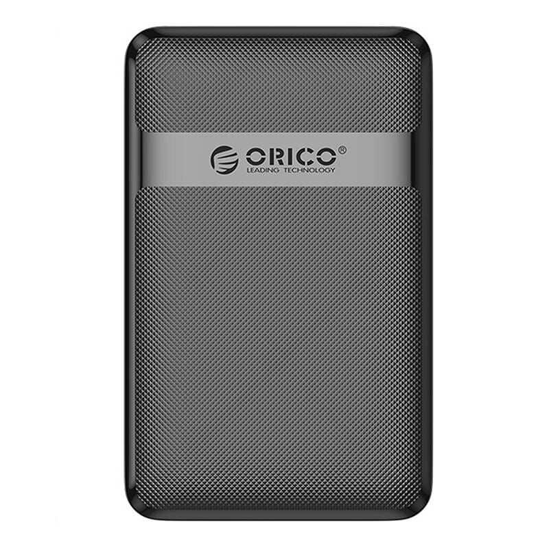 Orico 2577 HDD/SSD 2.5" -asemakotelo, 5Gbps, USB-A USB Micro-B:hen (musta)