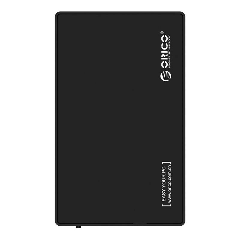 Orico 3588 HDD/SSD 3.5", 5Gbps, USB-A USB-B asemakotelo (musta)