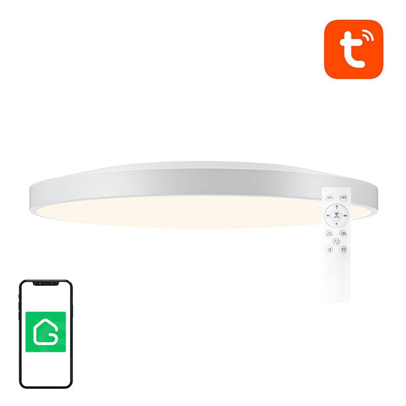 Älykäs kattovalaisin 32 cm, WiFi/Bluetooth, 16M RGBCW, Gosund LB11, 1920 lm, Tuya + kaukosäädin. / Valaisin / LED