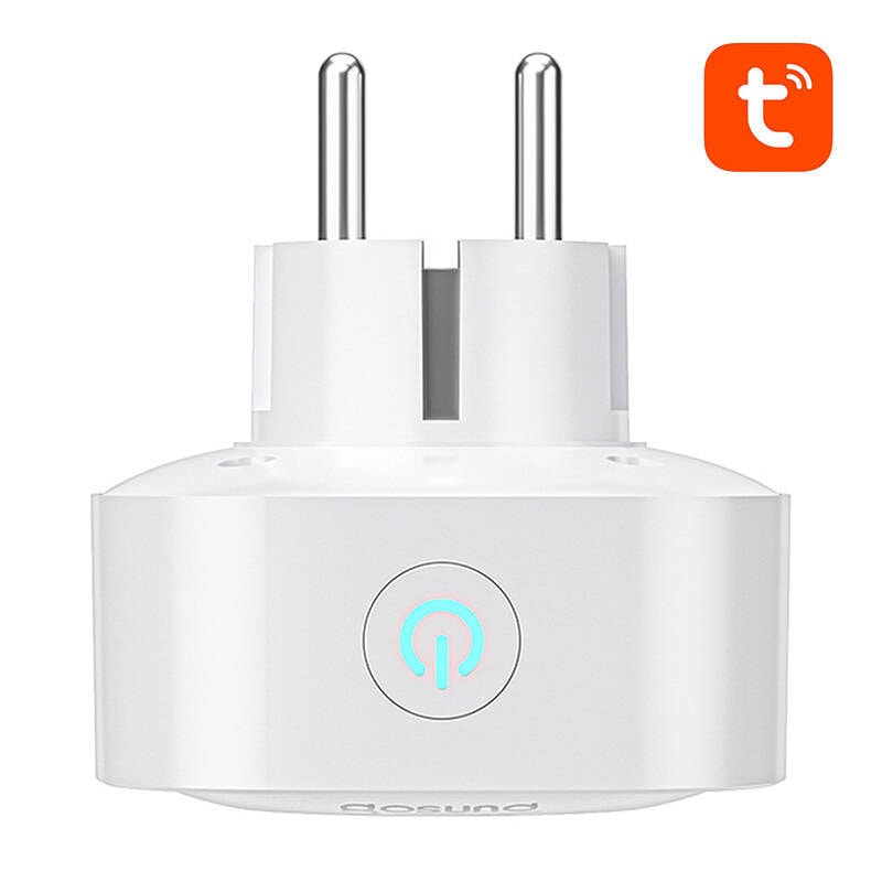 Gosund SP6 Smart WiFi/Bluetooth-pistorasia 16A, jossa on USB-C PD 20W ja virranmittausjärjestelmä