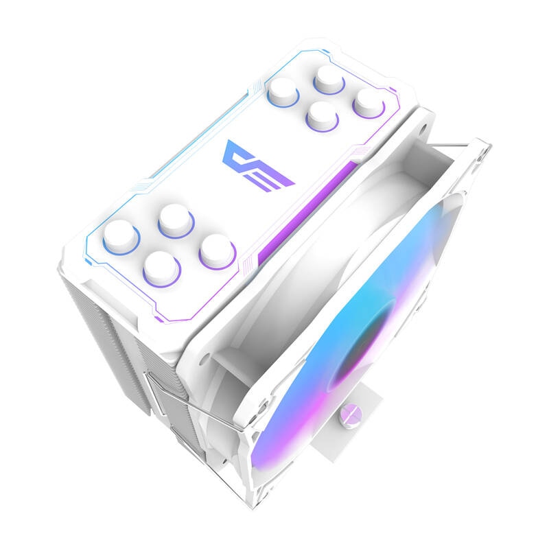 Darkflash Tietokoneen jäähdytin Z4 PRO MIST WHITE (valkoinen)