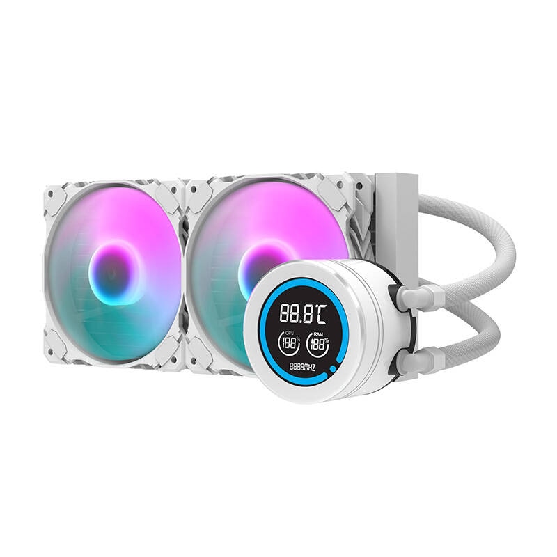 Darkflash tietokoneen jäähdytin DN-D240 VALKOINEN