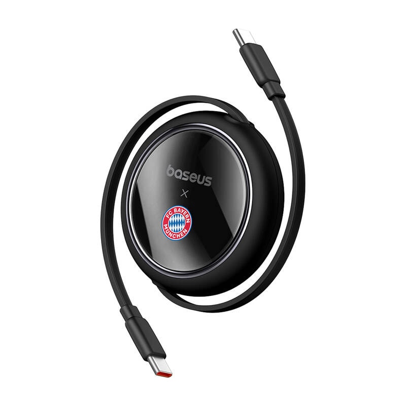 Baseus USB-C ja USB-C 100W latauskaapeli (musta) Bayern Edition (Bayern Edition)