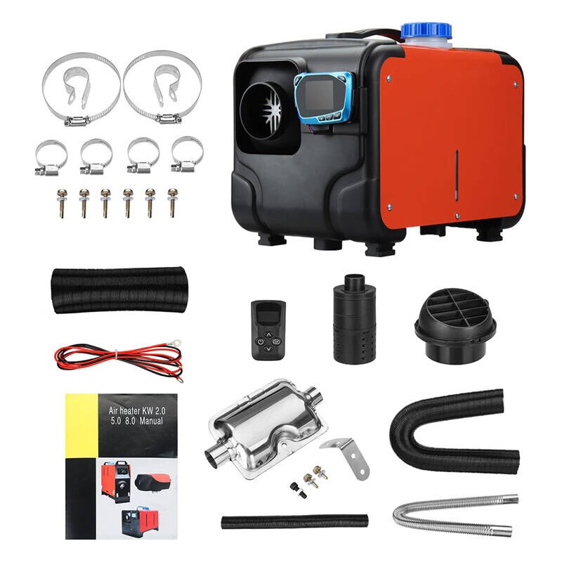 Pysäköintilämmitin Blitzwolf BW-AH-H1B-BT, 5 kw AC-tulolla, sovellusohjattu + Bluetooth