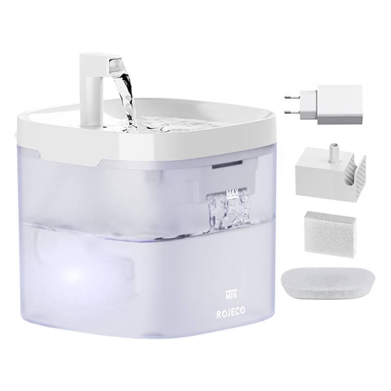 Eläinten suihkulähde / juoma-astia 1.5L Rojeco