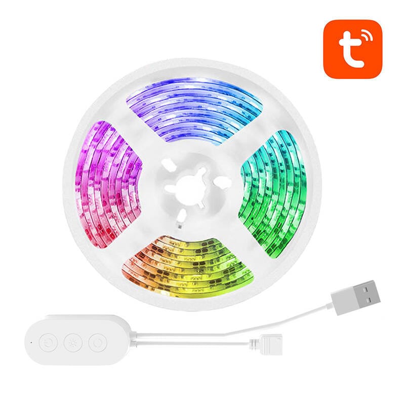 Gosund SL1 WiFi RGB LED älykäs nauha (2.8m) Tuya Tuya