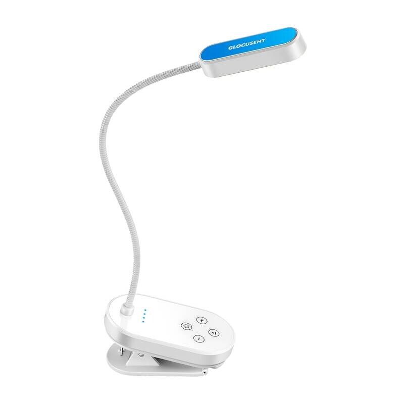 Glocusent Mini Wireless Light GLCSNTBL005 kiinnikkeellä valkoinen