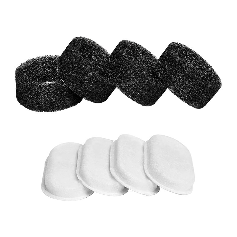 Rojeco 3.2L /2L ruostumattomasta teräksestä valmistetut kissan veden suihkulähteen suodattimet 4Set