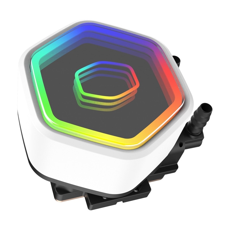 Cooler Master MasterLiquid 240 Core II ARGB vesijäähdytin (valkoinen)