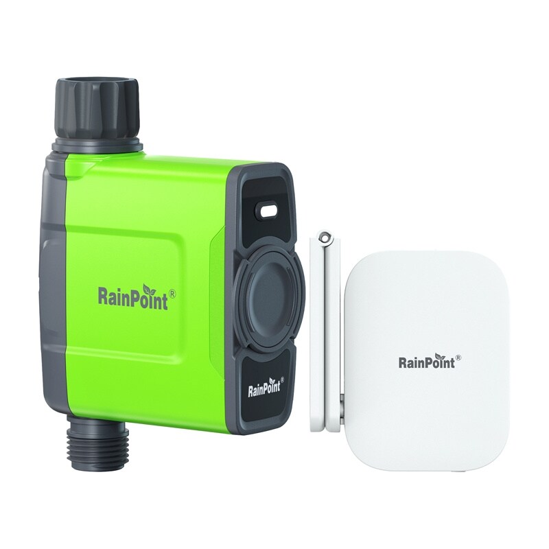 RainPoint Wifi 1-vyöhykkeen kasteluohjain yhdyskäytävällä varustettuna