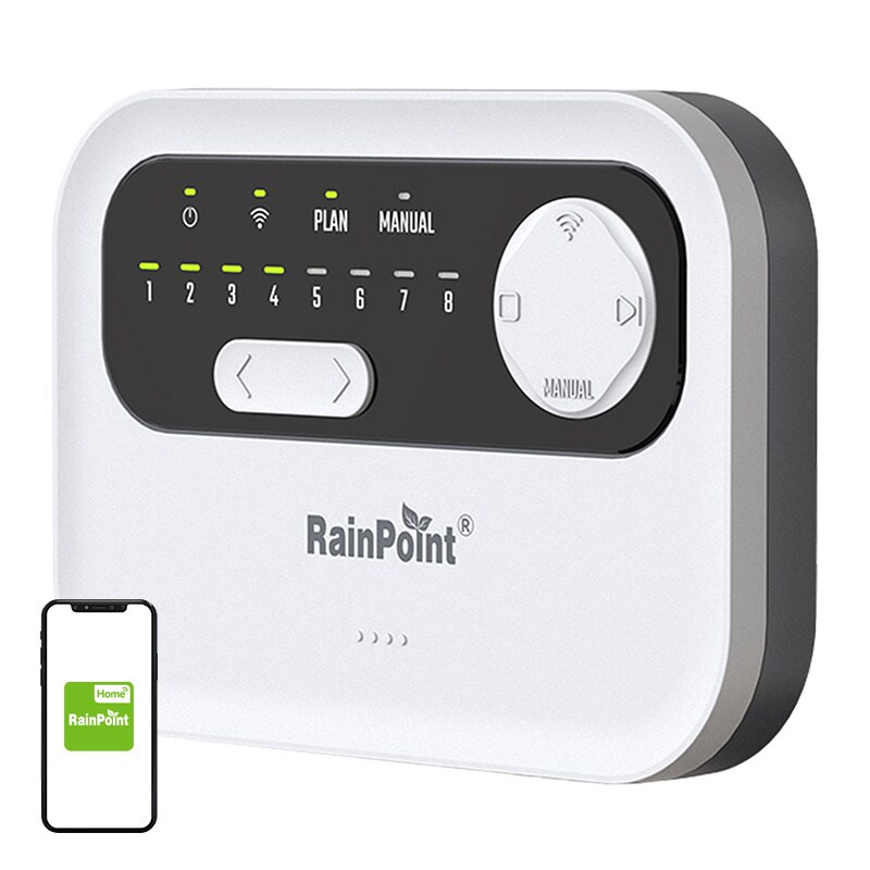 RainPoint WiFi 8-vyöhykkeen sadetinohjain