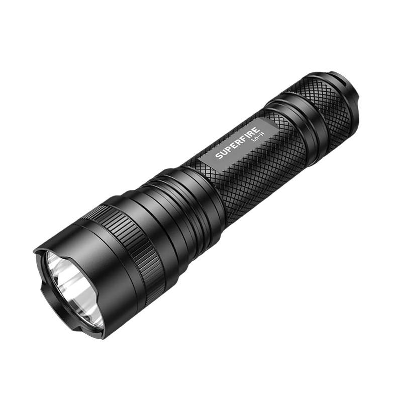 Superfire L6-H taskulamppu, 900 lm, 15W, USB-C, 5 toimintatapaa