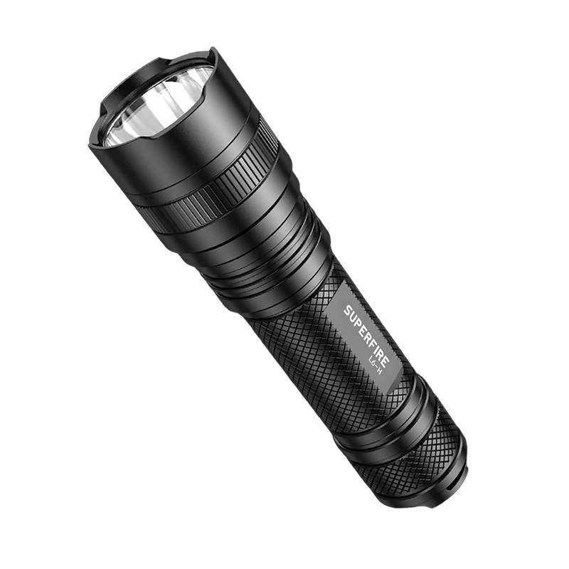 Superfire L6-H taskulamppu, 900 lm, 15W, USB-C, 5 toimintatapaa