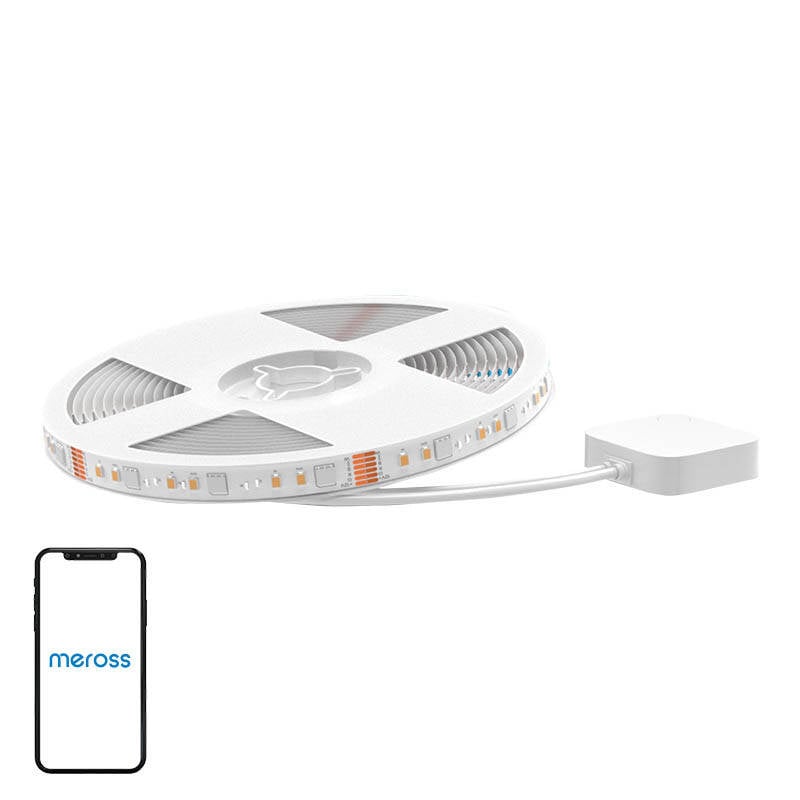 Älykäs WiFI LED-nauha RGBWW Meross MSL320 (5 metriä) HomeKitillä