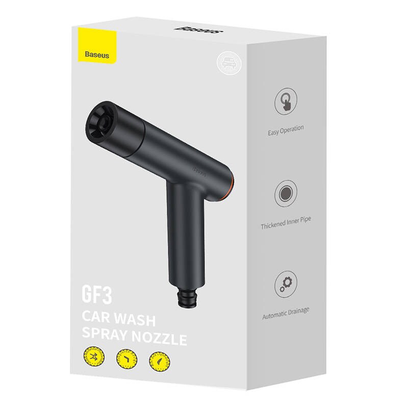 Kastelusuutin Baseus GF3-puutarhaletkuun (musta)