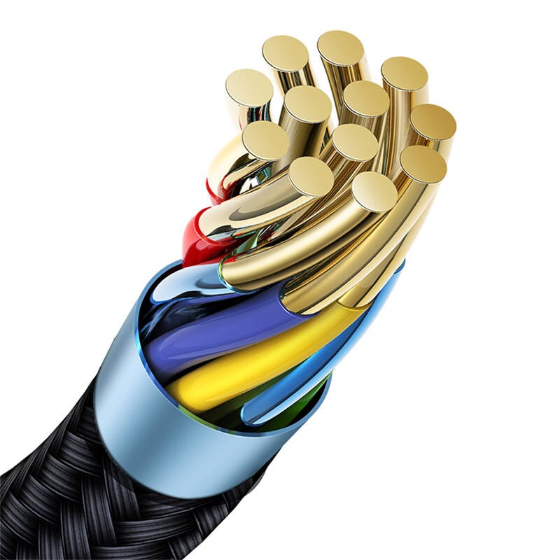 USB-Lightning-kaapeli, Mcdodo CA-7300, kulmikas, 1,8m (musta)