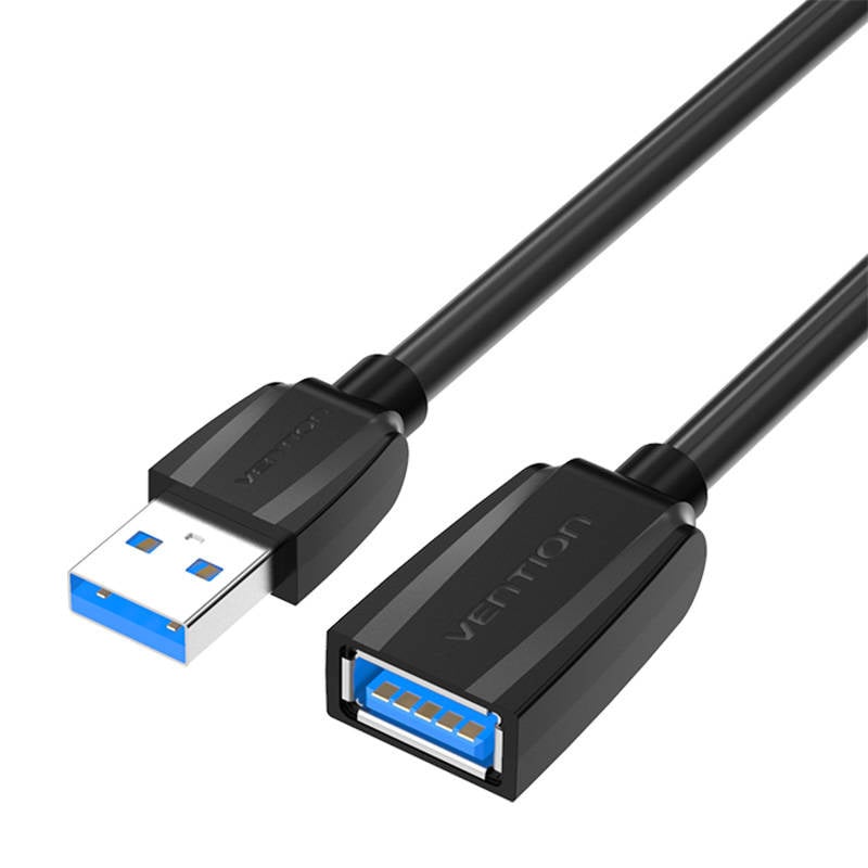 Jatkokaapeli USB 3.0 uros USB naaras Vention VAS-A45-B300 3m (musta)