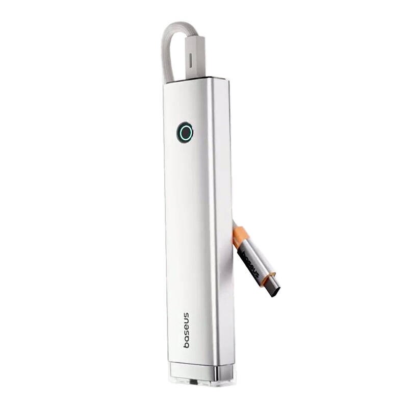 5-porttinen HUB AIR Baseus UltraJoy Series Type-C - HDMI, USB3.0x2, PD, RJ45 (hopea))