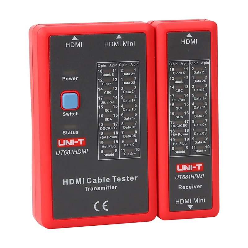 HDMI-kaapelin testaaja UNI-T UT681HDMI