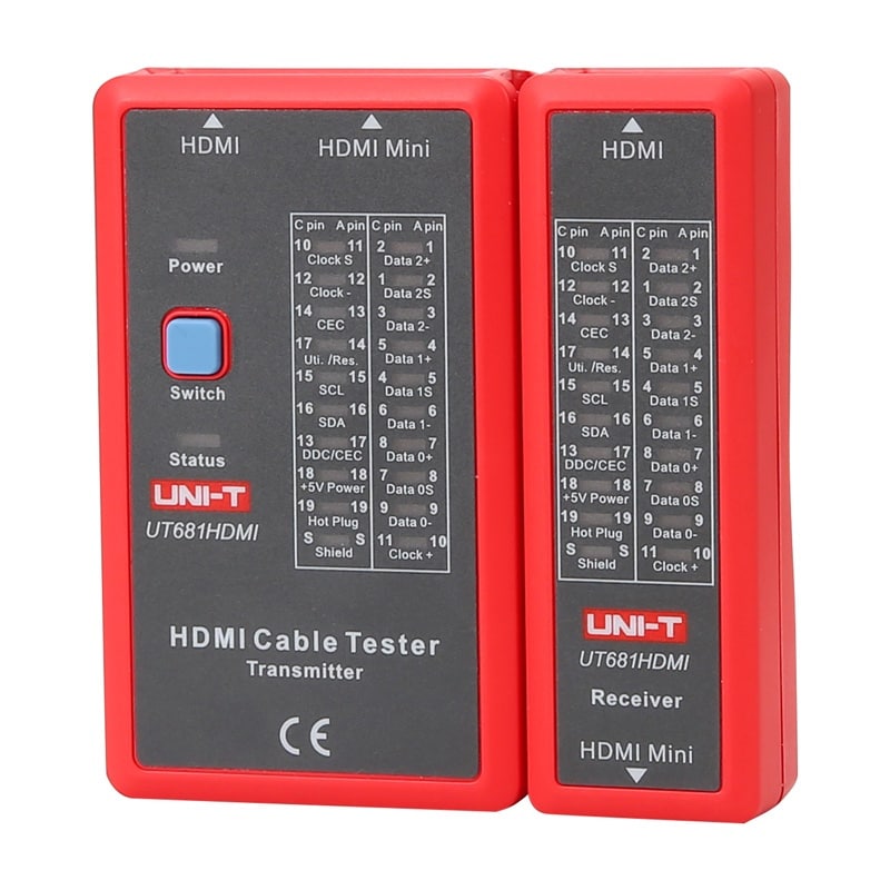 HDMI-kaapelin testaaja UNI-T UT681HDMI