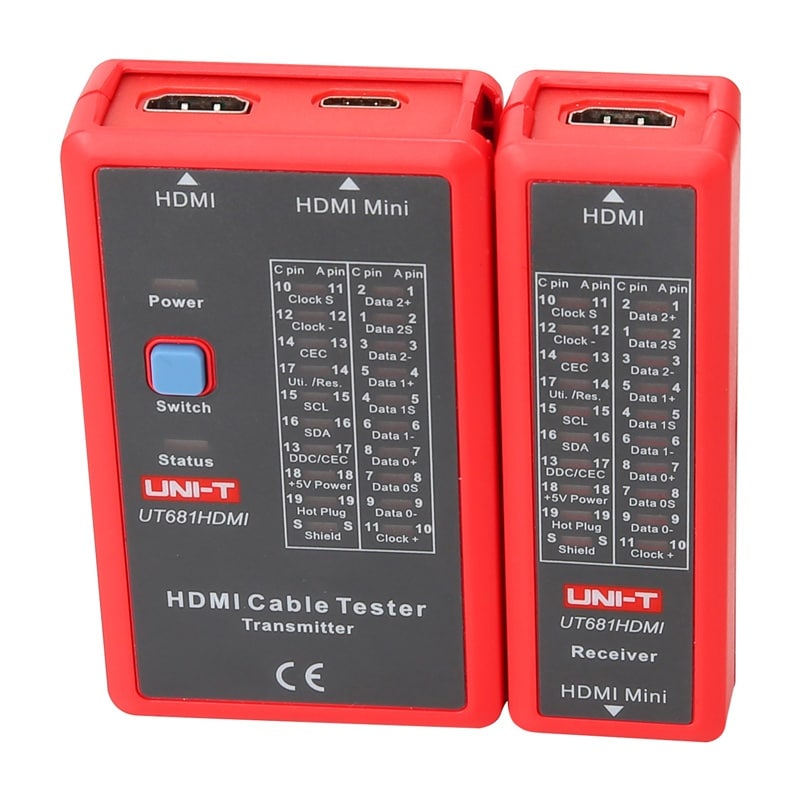 HDMI-kaapelin testaaja UNI-T UT681HDMI