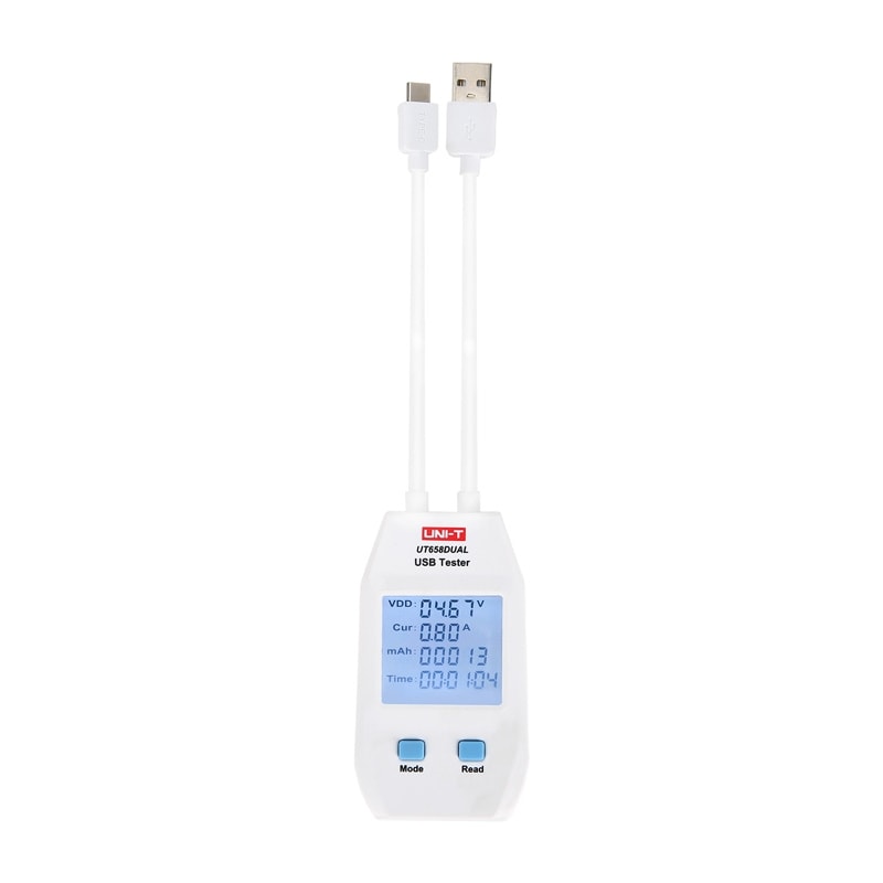 UNI-T UT658DUAL USB-pistorasiatesteri