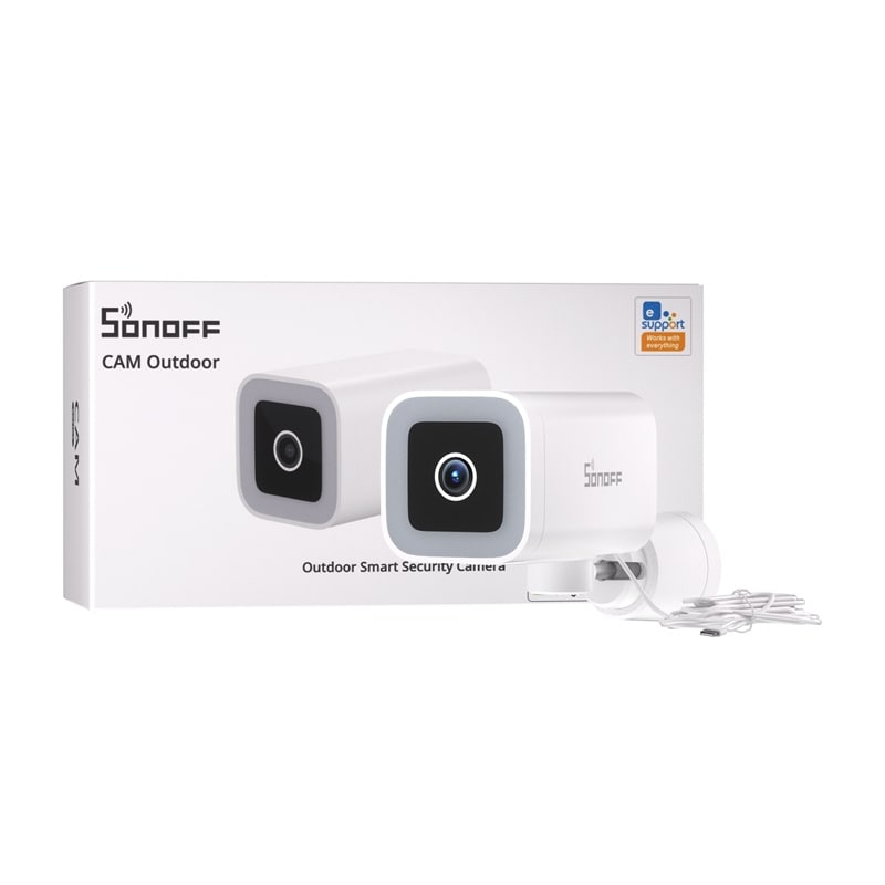 Sonoff CAM-B1P 2K ulkokäyttöön tarkoitettu WiFi älykamera