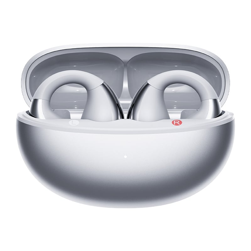 QCY Crossky Clip C30S kuulokkeet (hopea)