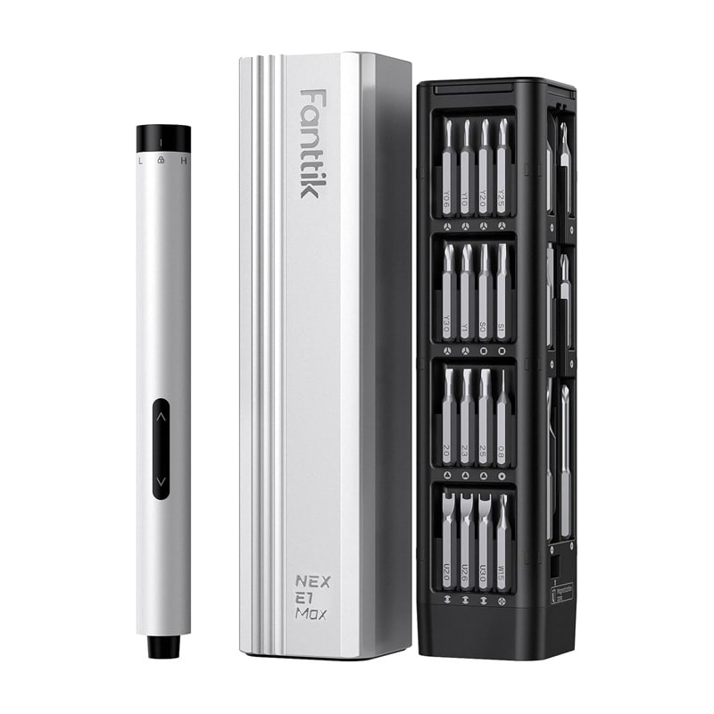 Fanttik E1 Max 3.7V(hopea) sähköinen ruuvimeisselisarja