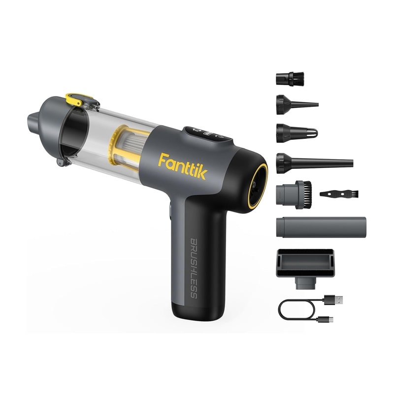 Fanttik Slim V9 Mix johdoton kannettava autopölynimuri