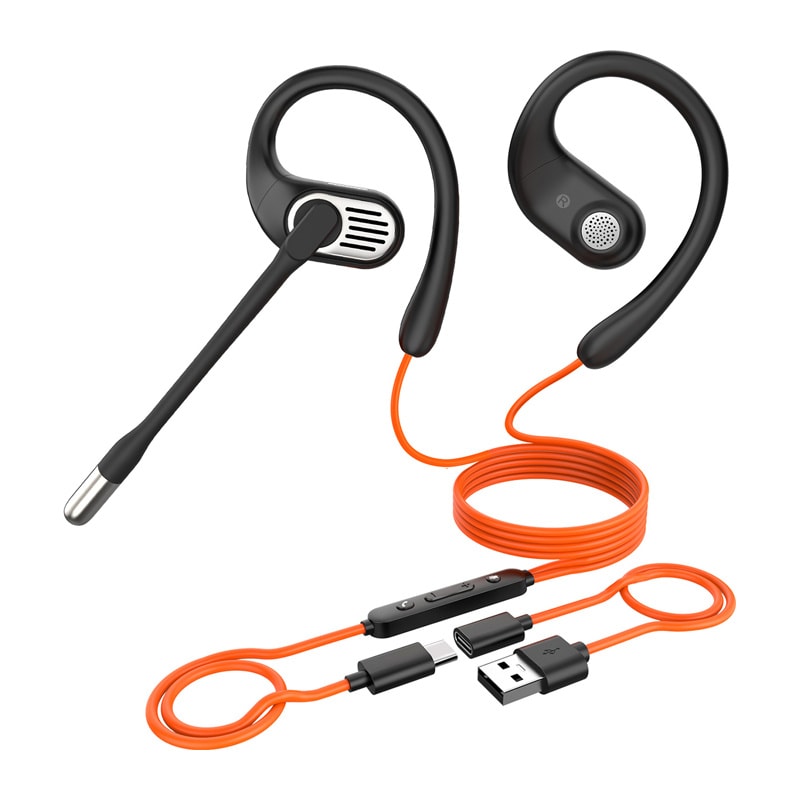 OpenRock Link 10 langalliset in-ear kuulokkeet (musta)