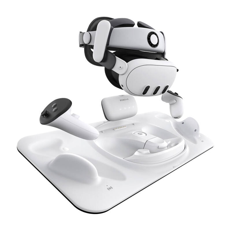 BOBOVR D3 latausasema Meta Quest 3:lle