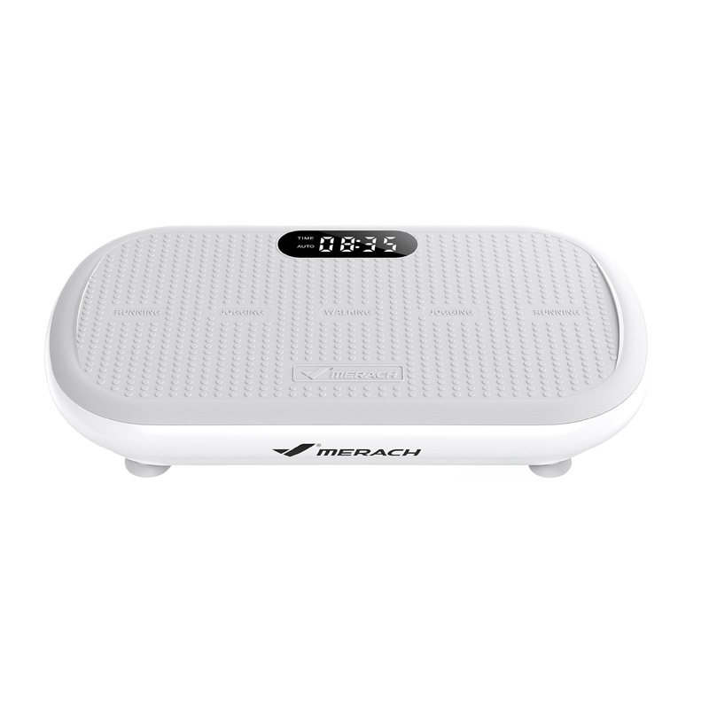 MERACH MR-2440G1-EU värinälevy Bluetooth-kaiuttimella 200 W – 200 kg, harmaa