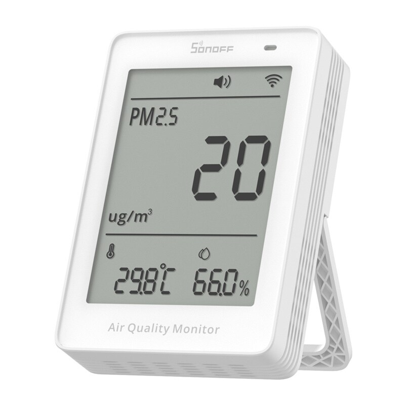 Sonoff AirGuard PM2.5 SAWF-07P WiFi LCD ilmanlaadun valvontalaite