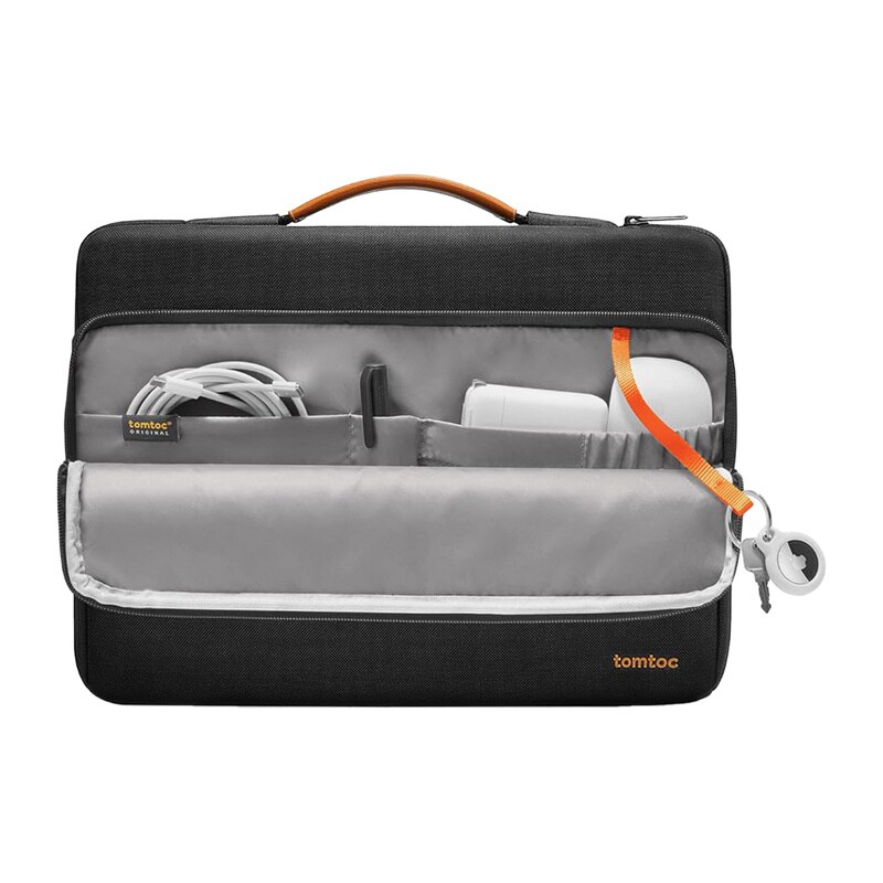 TOMTOC Defender-A14 kannettava laukku 16" (musta)