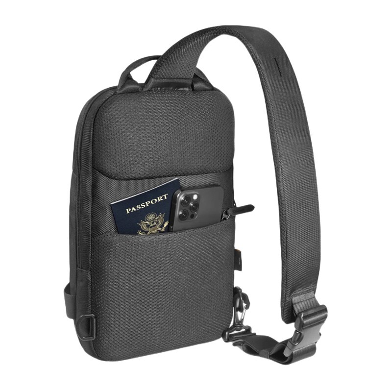 Kantolaukku 7L / 14'' Tomtoc Navigator-T24 (musta)