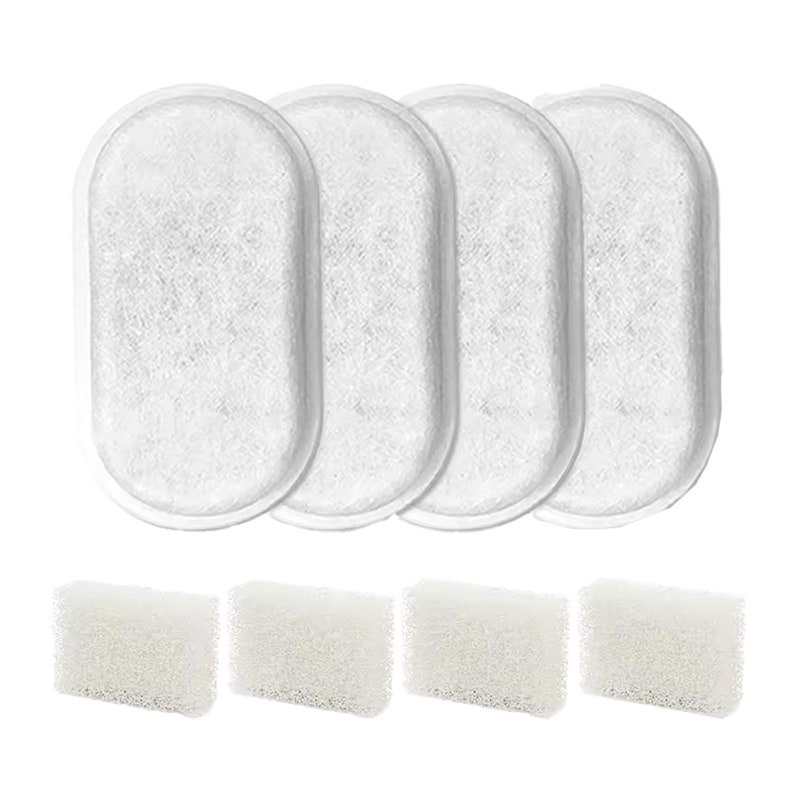 Suodattimet suihkulähteeseen/juomakaukaloon 2L ROJECO 4 kpl.