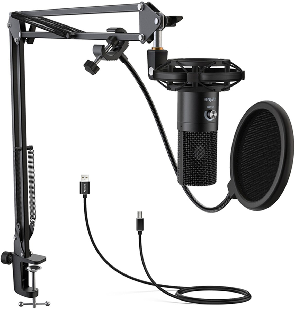 Fifine T669 studiomikrofoni (musta)