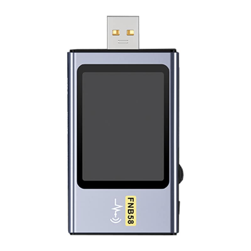 FNIRSI FNB58 BT USB-porttitesterin Bluetooth-portti
