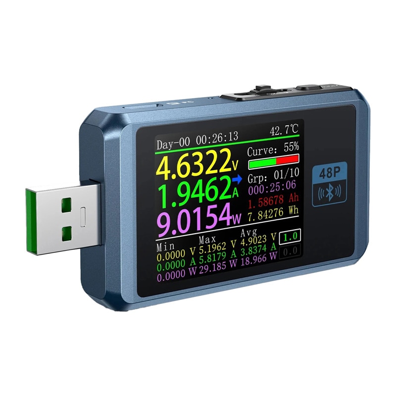 FNIRSI FNB48P BT USB-porttitesterin Bluetooth-yksikkö