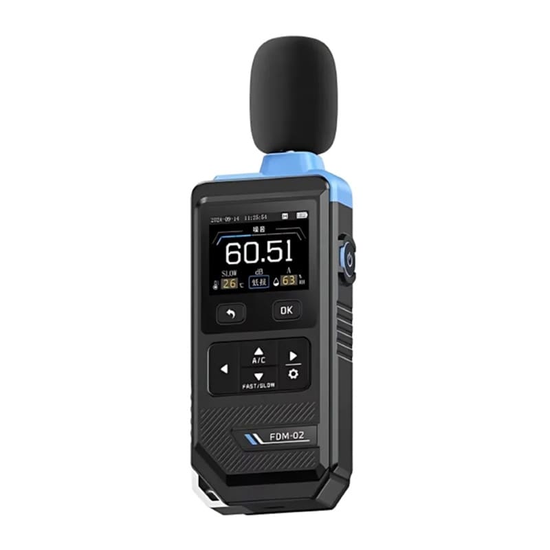 FNIRSI FDM-02 äänitasomittari