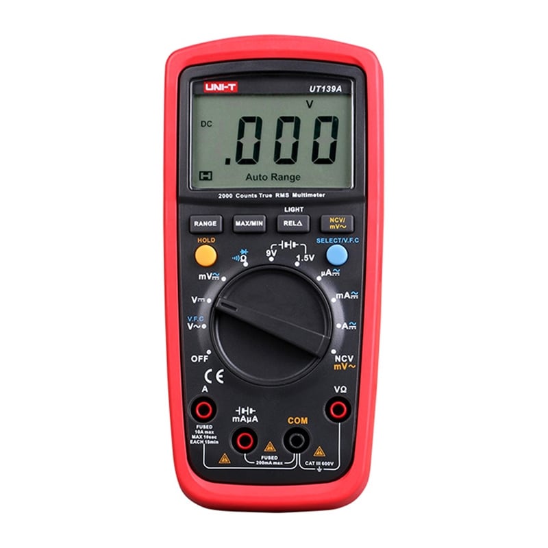 Uni-T UT139A True RMS digitaalinen yleismittari