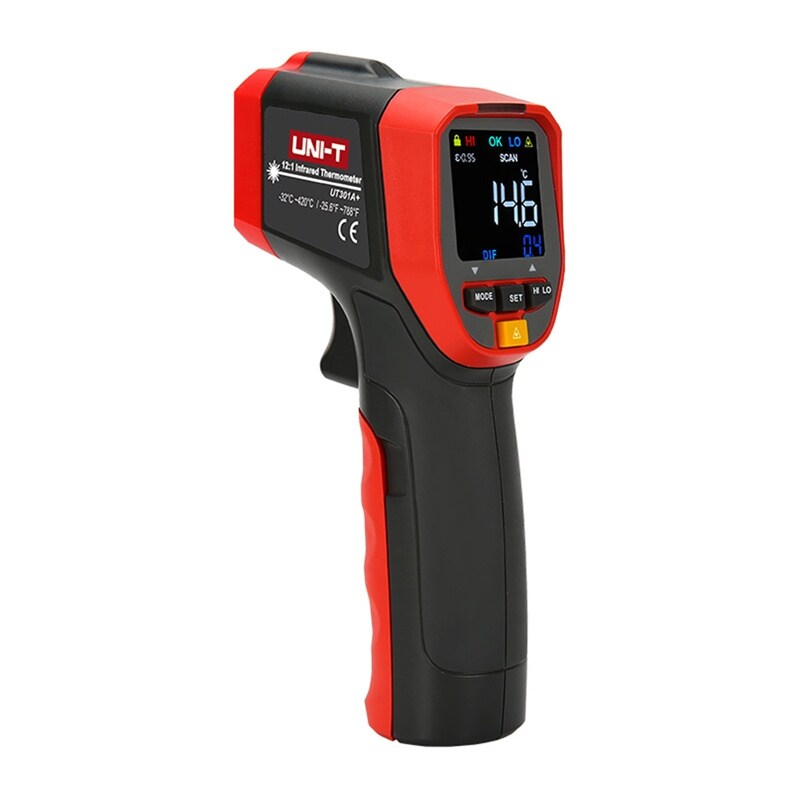 Uni-T UT301A+ infrapunalämpömittari