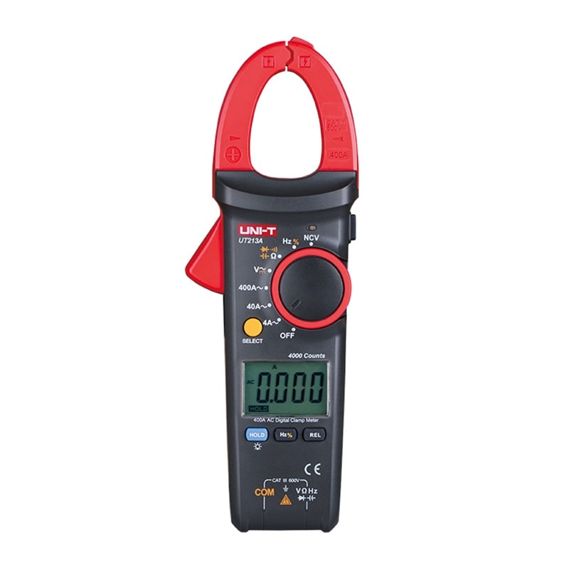 Uni-T 400A 2. sukupolven digitaalinen pihtimittari UT213A