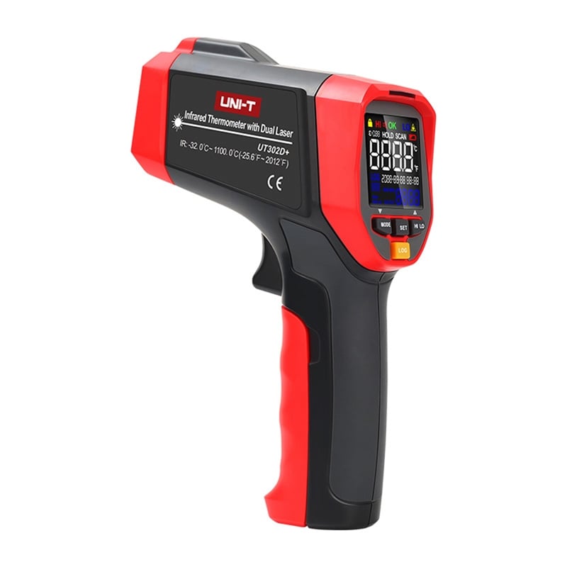 Uni-T UT302D+ infrapunalämpömittari