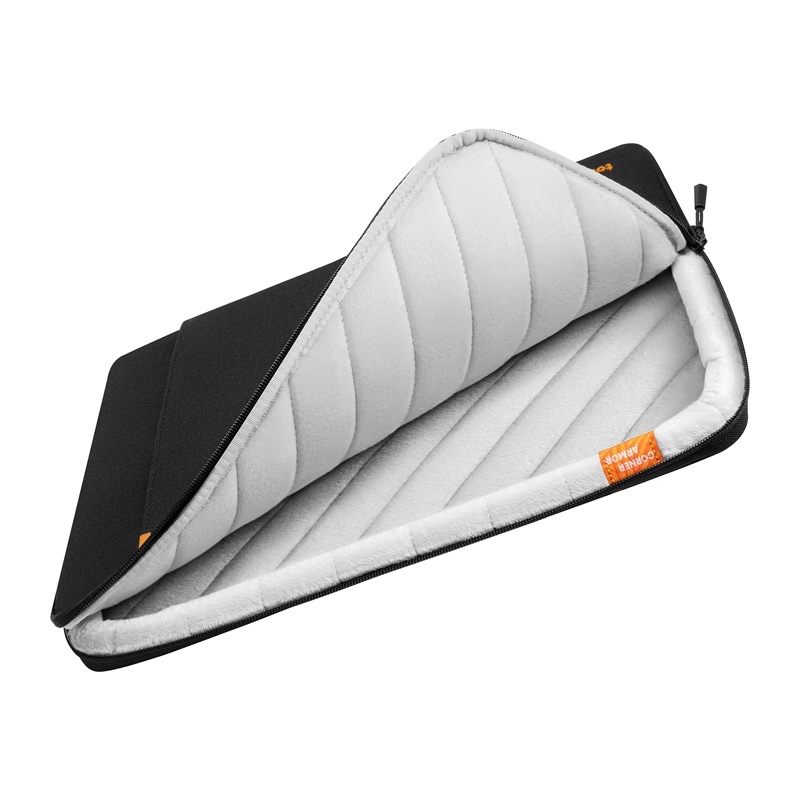 TOMTOC Defender-A13 13" MacBook-kotelo (musta)