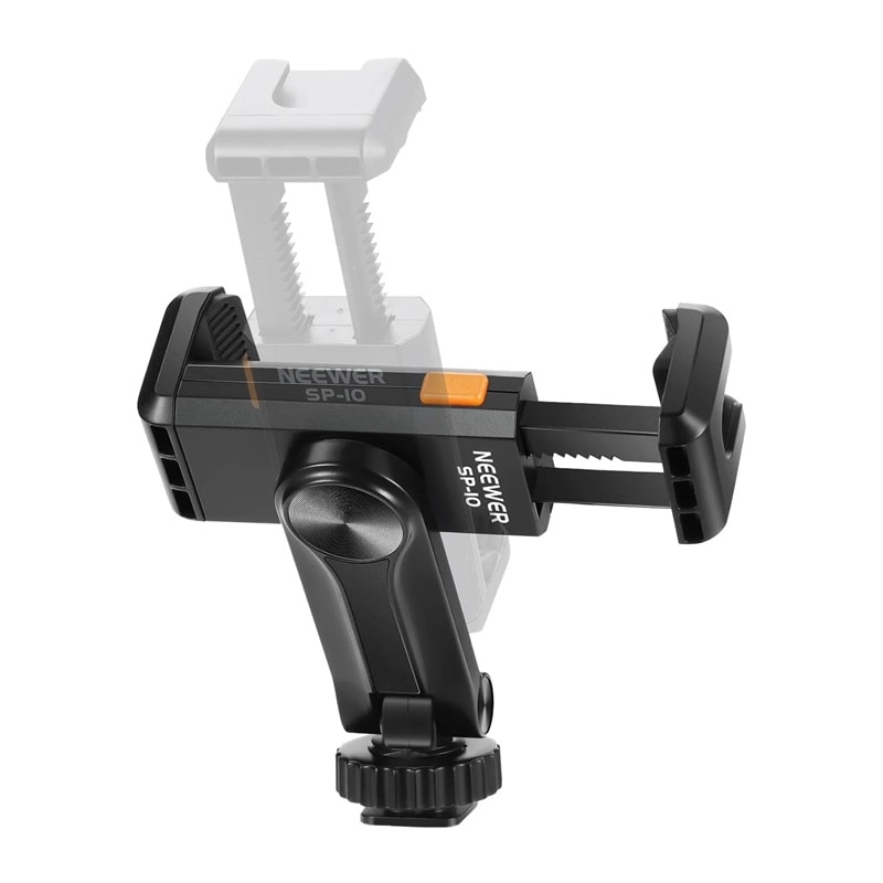 Neewer SP-10 kolmijalkainen puhelimen pidike, jossa on 1/4″ kierre