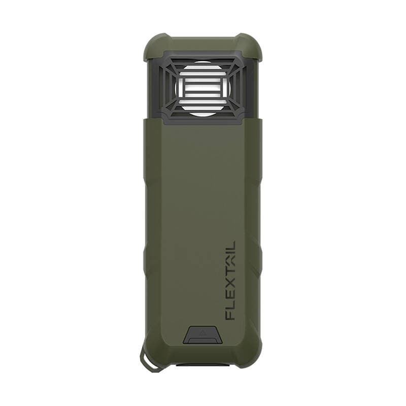 Kannettava 2-in-1 hyttyskarkotin Flextail Max Repel S (vihreä)